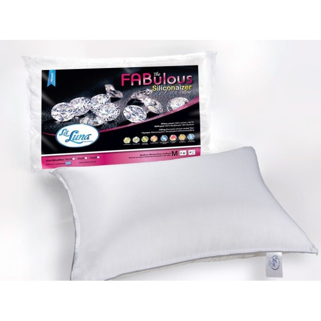 Μαξιλάρι Μέτριο/Σκληρό La Luna The Fabulous Siliconaizer De Lux 50x70 Μαξιλάρι Μέτριο/Σκληρό La Luna The Fabulous Siliconaizer De Lux 50x70