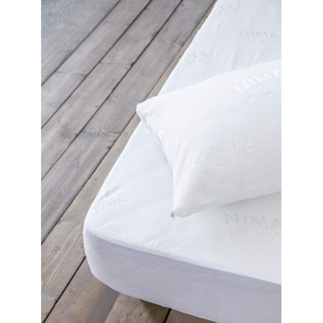 Ζεύγος Προστατευτικών Μαξιλαροθηκών Nima Abbraccio Jacquard 50x70 Ζεύγος Προστατευτικών Μαξιλαροθηκών Nima Abbraccio Jacquard 50x70