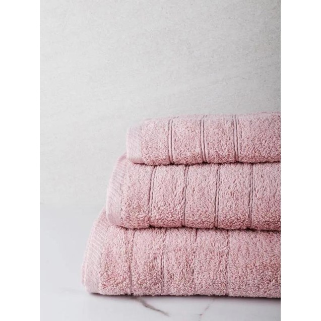 Σετ Πετσέτες 3 Τεμαχίων Anesis Cotton Pennie Powder Σετ Πετσέτες 3 Τεμαχίων Anesis Cotton Pennie Powder