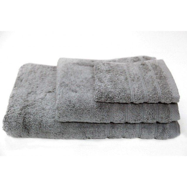 Πετσέτα Σώματος Anesis Cotton Pennie Γκρι 80x150 Πετσέτα Σώματος Anesis Cotton Pennie Γκρι 80x150