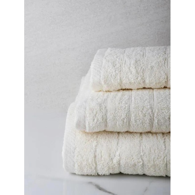 Σετ Πετσέτες 3 Τεμαχίων Anesis Cotton Pennie Εκρού Σετ Πετσέτες 3 Τεμαχίων Anesis Cotton Pennie Εκρού