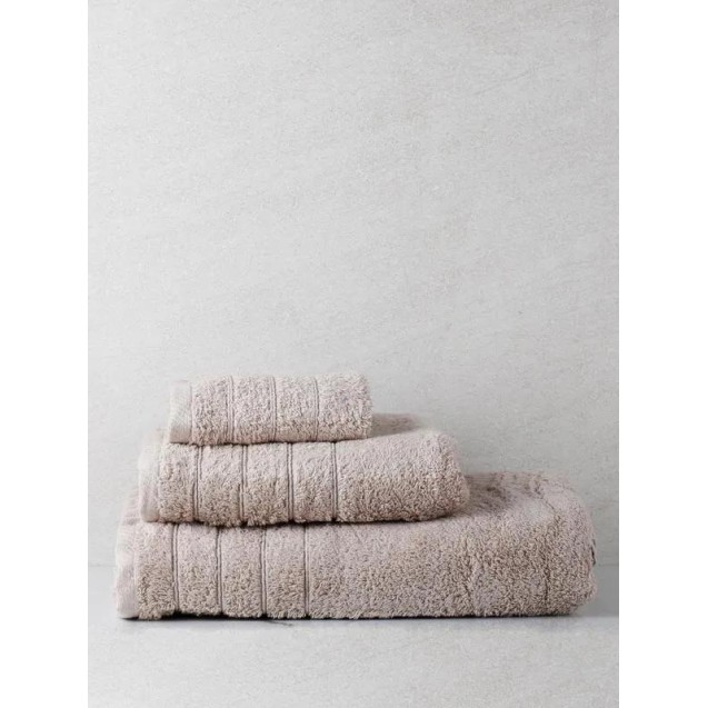 Πετσέτα Σώματος Anesis Cotton Pennie Μπεζ 80x150 Πετσέτα Σώματος Anesis Cotton Pennie Μπεζ 80x150