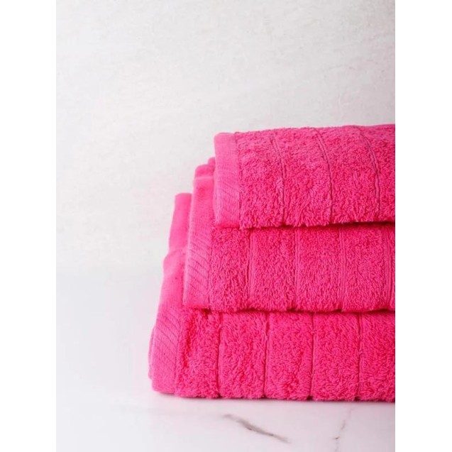 Πετσέτα Σώματος Anesis Cotton Pennie Φούξια 80x150 Πετσέτα Σώματος Anesis Cotton Pennie Φούξια 80x150
