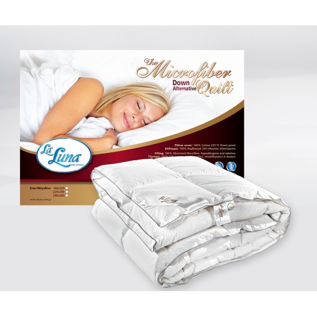 Πάπλωμα Μονό La Luna Microfiber 160x220 Πάπλωμα Μονό La Luna Microfiber 160x220
