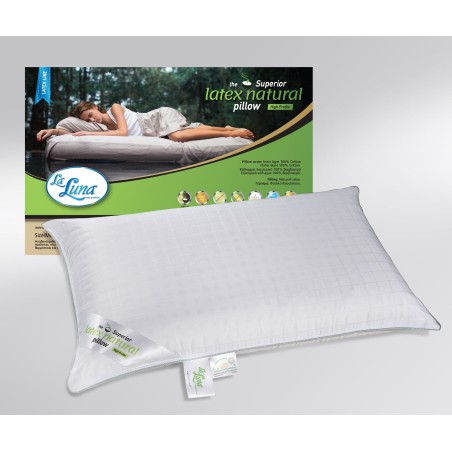Μαξιλάρι La Luna The Superior Latex Natural High Profile Pillow 75x48