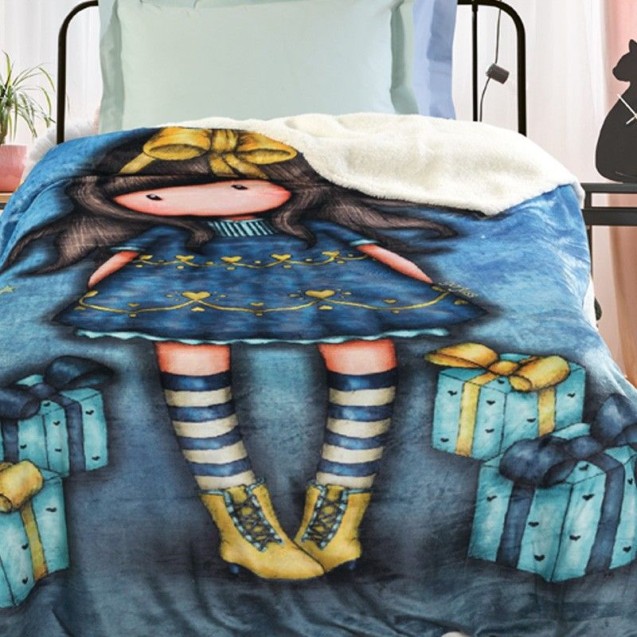 Κουβέρτα Fleece Με Γούνα Sherpa Das Home 5020 Santoro Gorjuss - Just Because 160x220 Κουβέρτα Fleece Με Γούνα Sherpa Das Home 5020 Santoro Gorjuss - Just Because 160x220