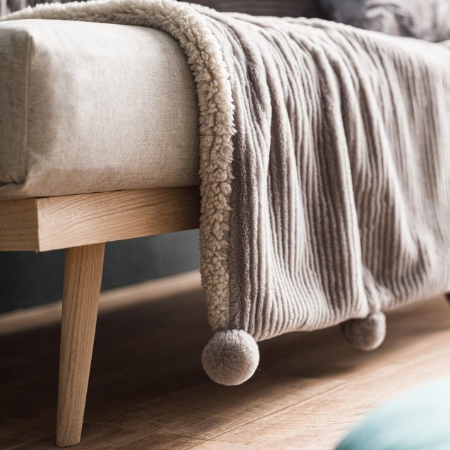 Κουβέρτα Καναπέ Gofis Home Softy Grey 478/15 130x155 Κουβέρτα Καναπέ Gofis Home Softy Grey 478/15 130x155