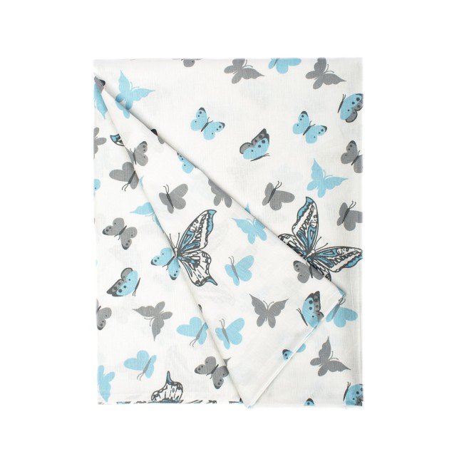 Πάνα Χασέ Dimcol Butterfly 56 Sky Blue 80x80 Πάνα Χασέ Dimcol Butterfly 56 Sky Blue 80x80