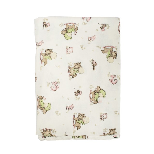 Φανελένια Πάνα Dimcol Baby 03 80x80 Φανελένια Πάνα Dimcol Baby 03 80x80