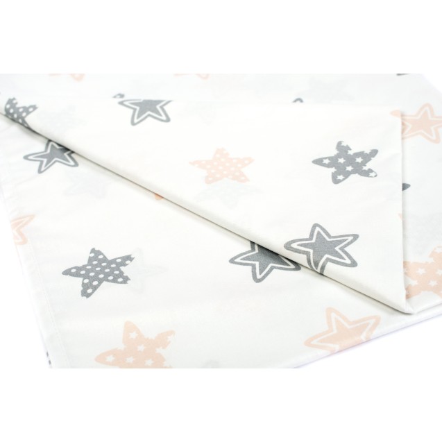 Σεντόνι Λίκνου Dimcol Star 103 Grey 80x110 Σεντόνι Λίκνου Dimcol Star 103 Grey 80x110