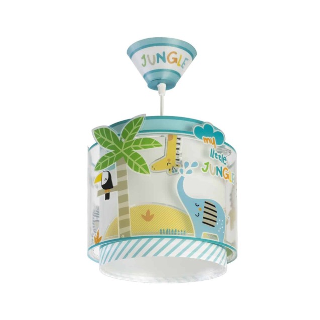 Παιδικό Φωτιστικό Οροφής Μονόφωτο Ango My Little Jungle 76112 Παιδικό Φωτιστικό Οροφής Μονόφωτο Ango My Little Jungle 76112
