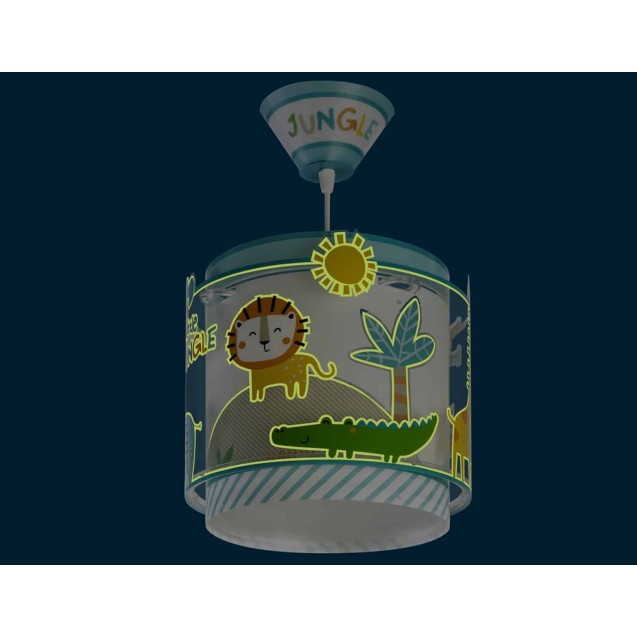 Παιδικό Φωτιστικό Οροφής Μονόφωτο Ango My Little Jungle 76112 Παιδικό Φωτιστικό Οροφής Μονόφωτο Ango My Little Jungle 76112