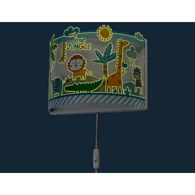 Παιδική Απλίκα Τοίχου Ango My Little Jungle 76118 Παιδική Απλίκα Τοίχου Ango My Little Jungle 76118
