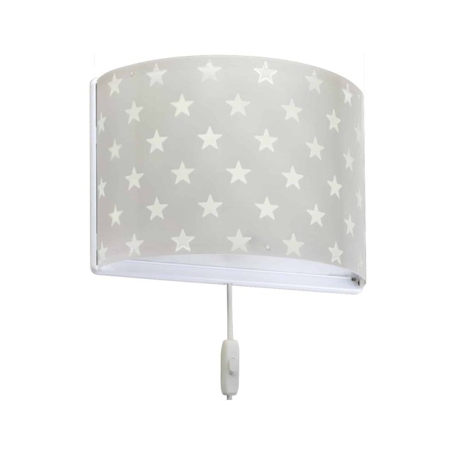 Παιδική Απλίκα Τοίχου Ango Stars Gray 81218 E Παιδική Απλίκα Τοίχου Ango Stars Gray 81218 E