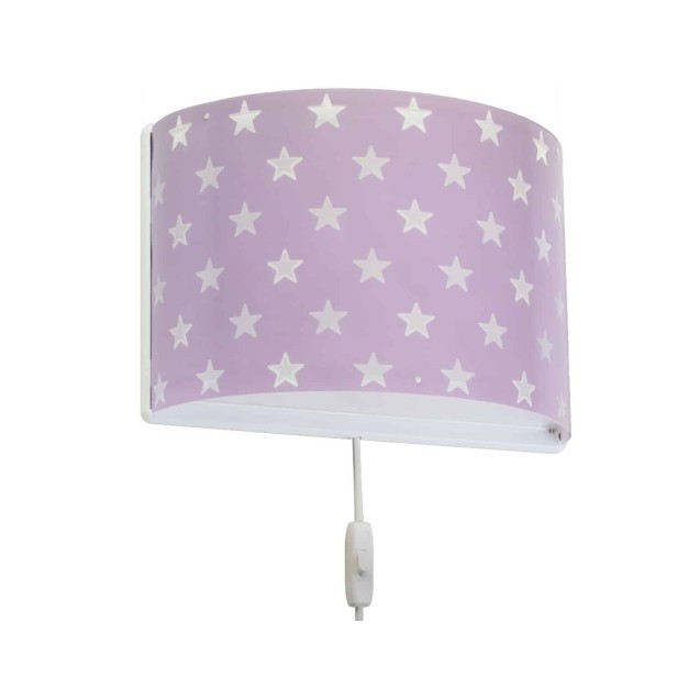 Παιδική Απλίκα Τοίχου Ango Stars Lilac 81218 L Παιδική Απλίκα Τοίχου Ango Stars Lilac 81218 L