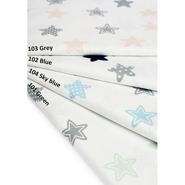 Μαξιλαροθήκη Dimcol Star 102 Blue 50x70 Μαξιλαροθήκη Dimcol Star 102 Blue 50x70