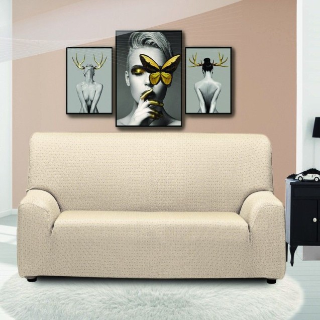 Ελαστικό Κάλυμμα Πολυθρόνας Sb Home Sabrina Cream Ελαστικό Κάλυμμα Πολυθρόνας Sb Home Sabrina Cream