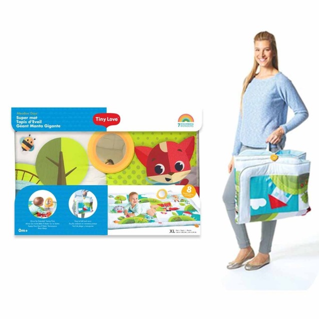 Χαλάκι Δραστηριοτήτων Tiny Love Super Mat Meadow BR72715 Χαλάκι Δραστηριοτήτων Tiny Love Super Mat Meadow BR72715