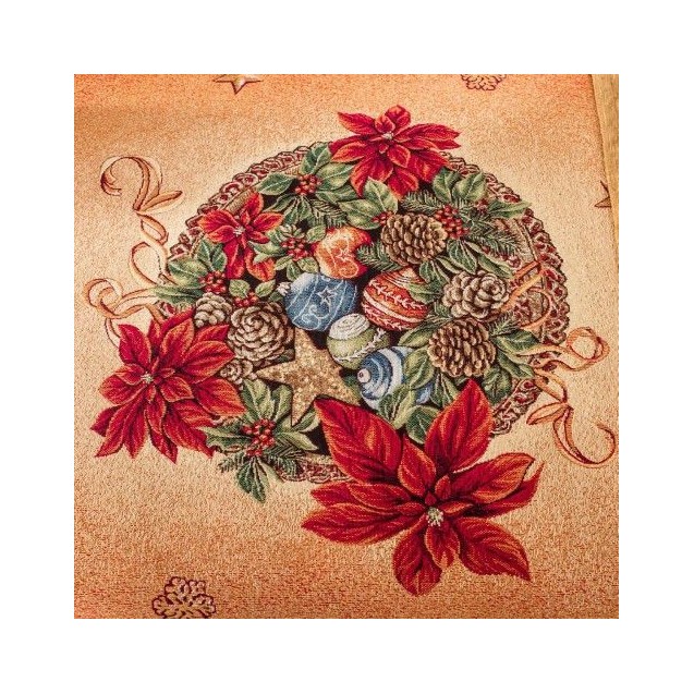 Τραπεζομάντηλο Teoran Pine - 140x140cm Τραπεζομάντηλο Teoran Pine - 140x140cm
