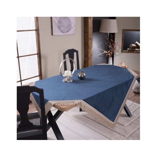 Τραπεζομάντηλο Teoran Velvet 04 - 140x140cm Τραπεζομάντηλο Teoran Velvet 04 - 140x140cm
