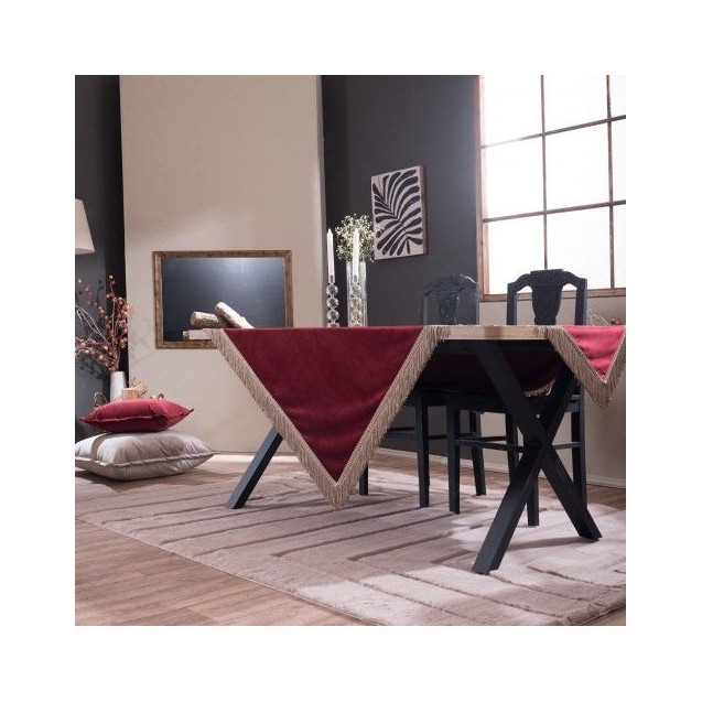 Τραπεζομάντηλο Teoran Velvet 10 - 140x140cm Τραπεζομάντηλο Teoran Velvet 10 - 140x140cm