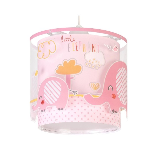 Παιδικό Φωτιστικό Οροφής Ango Little Elephant Pink 61332 S Παιδικό Φωτιστικό Οροφής Ango Little Elephant Pink 61332 S