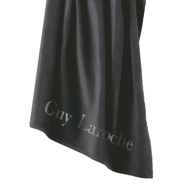 Πετσέτα Θαλάσσης Guy Laroche Oceano Black 80x170 Πετσέτα Θαλάσσης Guy Laroche Oceano Black 80x170