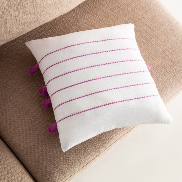 Μαξιλαροθήκη Διακόσμησης Gofis Home Maira 43x43 Φουξ 540/23 Μαξιλαροθήκη Διακόσμησης Gofis Home Maira 43x43 Φουξ 540/23