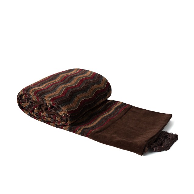 Ριχτάρι Πολυθρόνας Silk Fashion 602 Κύμα Καφέ 150x180 Ριχτάρι Πολυθρόνας Silk Fashion 602 Κύμα Καφέ 150x180