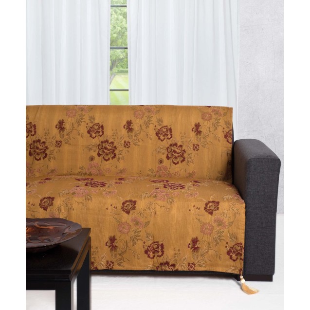 Ριχτάρι Πολυθρόνας Silk Fashion 230A Χρυσό 150x180  Ριχτάρι Πολυθρόνας Silk Fashion 230A Χρυσό 150x180