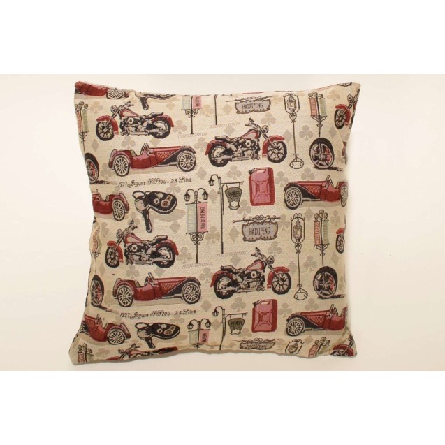 Μαξιλαροθήκη Διακόσμησης Silk Fashion Cars And Bikes 45x45 Μαξιλαροθήκη Διακόσμησης Silk Fashion Cars And Bikes 45x45