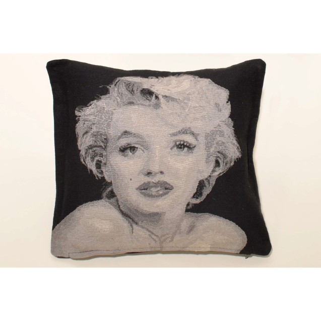 Μαξιλαροθήκη Διακόσμησης Silk Fashion Marilyn Monroe 45x45 Μαξιλαροθήκη Διακόσμησης Silk Fashion Marilyn Monroe 45x45
