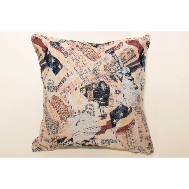 Μαξιλαροθήκη Διακόσμησης Silk Fashion Usa 45x45 Μαξιλαροθήκη Διακόσμησης Silk Fashion Usa 45x45