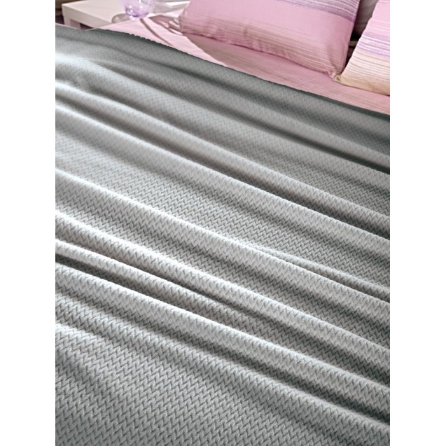 Σετ Κουβέρτα Υπέρδιπλη 2 Τεμαχίων Guy Laroche Rombus Silver 220x240 Σετ Κουβέρτα Υπέρδιπλη 2 Τεμαχίων Guy Laroche Rombus Silver 220x240