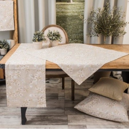 Μαξιλαροθήκη Διακόσμησης με Γέμιση Teoran Marbella 45x45