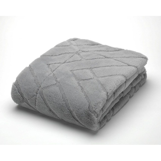 Σετ Γούνινη Κουβέρτα Υπέρδιπλη Morven Kaplan K08 Γκρι 230x250 Σετ Γούνινη Κουβέρτα Υπέρδιπλη Morven Kaplan K08 Γκρι 230x250