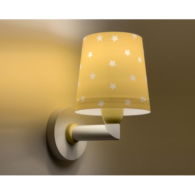 Παιδική Απλίκα Τοίχου Ango Starlight Yellow 82219 A Παιδική Απλίκα Τοίχου Ango Starlight Yellow 82219 A
