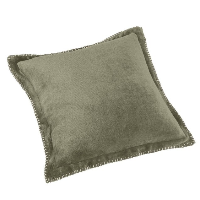 Σετ Κουβέρτα Μονή 2 Τεμαχίων Guy Laroche Velvet Khaki 160x220 Σετ Κουβέρτα Μονή 2 Τεμαχίων Guy Laroche Velvet Khaki 160x220