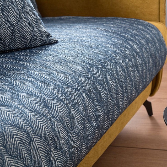Ριχτάρι Τριθέσιου Gofis Home Peacock Royal Blue 935-3/01 180x310 Ριχτάρι Τριθέσιου Gofis Home Peacock Royal Blue 935-3/01 180x310