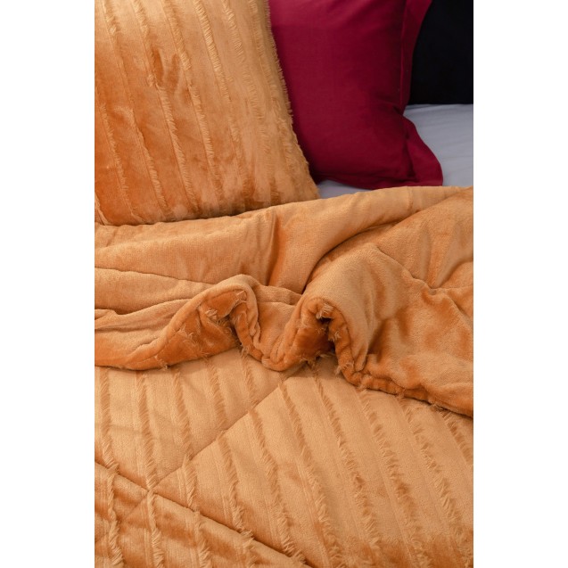 Κουβερτοπάπλωμα Ημίδιπλο Palamaiki Gwen Gold 160x240 Κουβερτοπάπλωμα Ημίδιπλο Palamaiki Gwen Gold 160x240