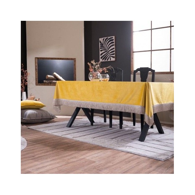 Τραπεζομάντηλο Teoran Velvet 14 140x140 Τραπεζομάντηλο Teoran Velvet 14 140x140