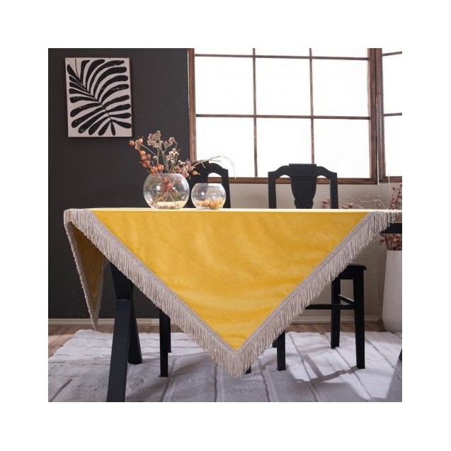 Τραπεζομάντηλο Teoran Velvet 14 140x140 Τραπεζομάντηλο Teoran Velvet 14 140x140
