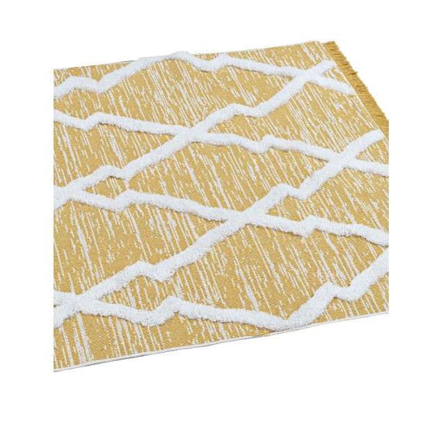 Χαλί MADI Antler Yellow 130x190 Χαλί MADI Antler Yellow 130x190