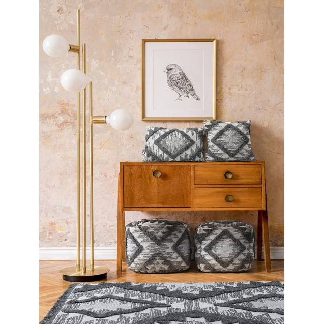 Χαλί MADI Tribe Grey 160x230 Χαλί MADI Tribe Grey 160x230