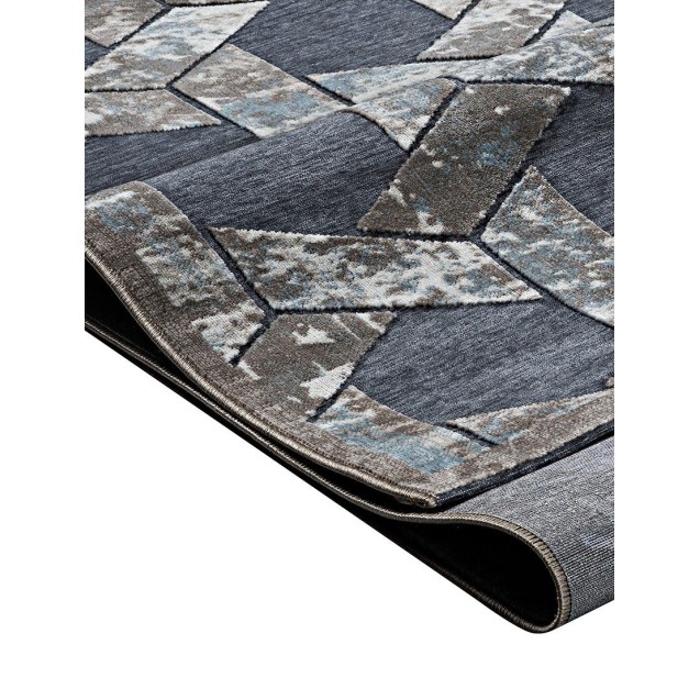 Χαλί MADI Trunk Grey Blue 160x230 Χαλί MADI Trunk Grey Blue 160x230