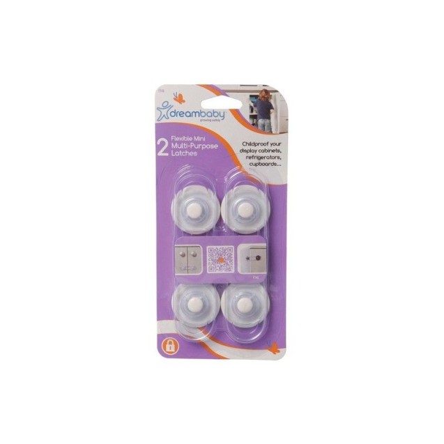 Ασφάλεια πολλαπλών χρήσεων Small 2 τμχ DreamBaby BR74688 Ασφάλεια πολλαπλών χρήσεων Small 2 τμχ DreamBaby BR74688