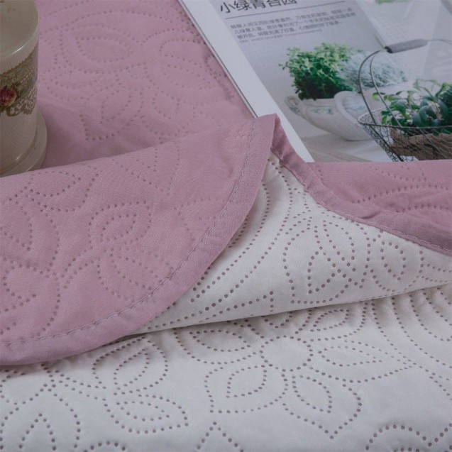 Σετ Κουβερλί Μονό 2 Τεμαχίων Silk Fashion Solid Amethyst/Cream 160x220 Σετ Κουβερλί Μονό 2 Τεμαχίων Silk Fashion Solid Amethyst/Cream 160x220