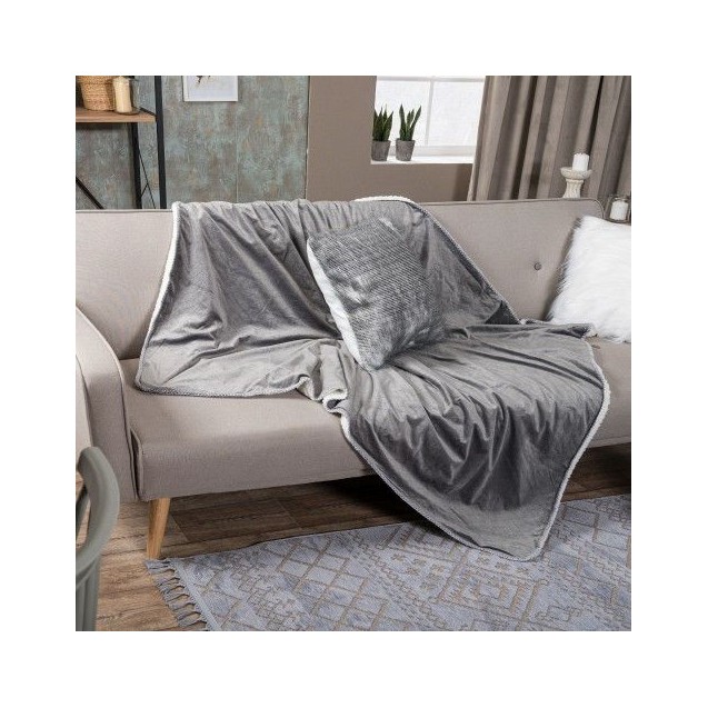 Ριχτάρι - Κουβέρτα Καναπέ Teoran Velour 11 130x160 Ριχτάρι - Κουβέρτα Καναπέ Teoran Velour 11 130x160