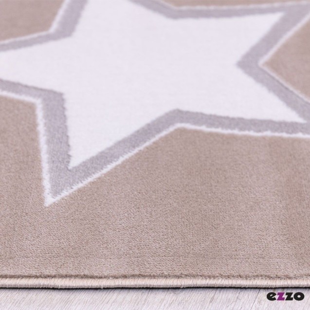 Χαλί Ezzo Vagio Stars A161ACD Light Beige 133x190 Χαλί Ezzo Vagio Stars A161ACD Light Beige 133x190