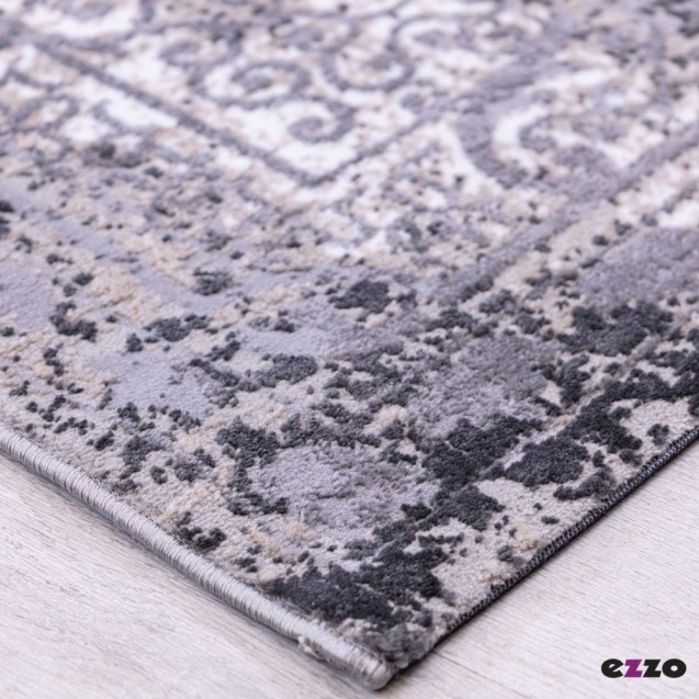 Χαλί Ezzo Venice 9668ACD Grey 200x250 Χαλί Ezzo Venice 9668ACD Grey 200x250